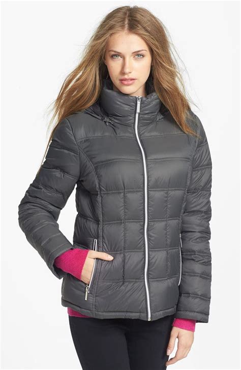 michael kors packable down fill jacket women's|Michael Kors packable down jacket.